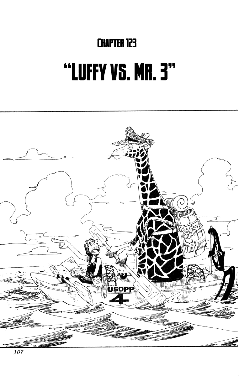 One Piece, Chapter 123 image 01